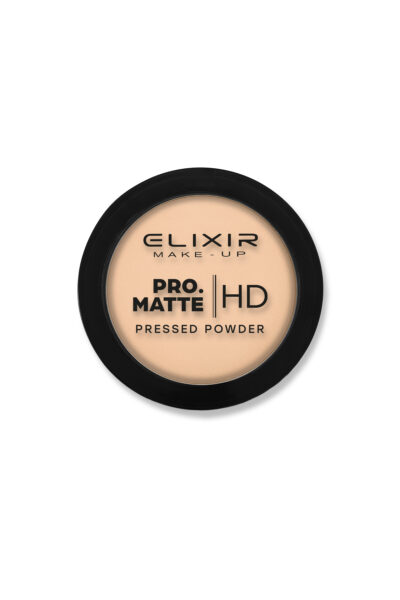 Elixir Pro Matte Pressed Powder 207 Light Brown