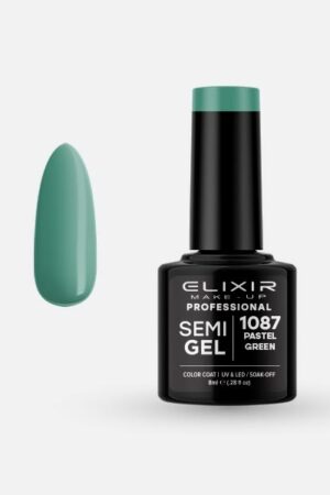 Elixir SemiGel 1087 Pastel Green 8ml geelilakka