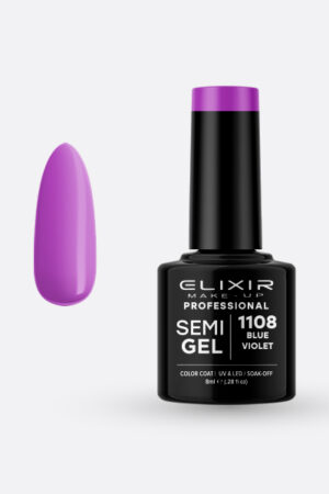 Elixir SemiGel 1108 Blue Violet 8ml geelilakka