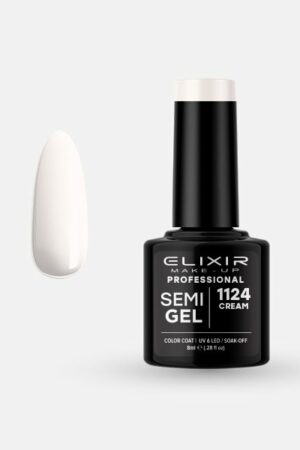Elixir SemiGel 1124 Cream 8ml geelilakka